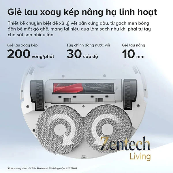 Robot hút bụi lau nhà Roborock Qrevo C Pro 11
