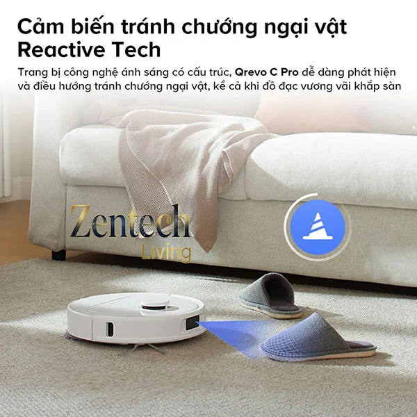 Robot hút bụi lau nhà Roborock Qrevo C Pro 9