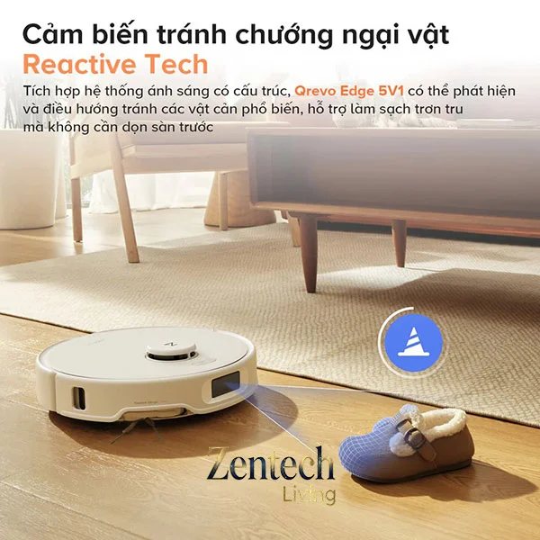 Robot hút bụi lau nhà Roborock Qrevo Edge 5V1 6