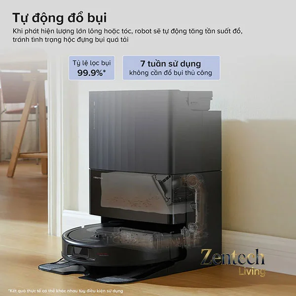 Robot hút bụi lau nhà Roborock Qrevo S Pro 11