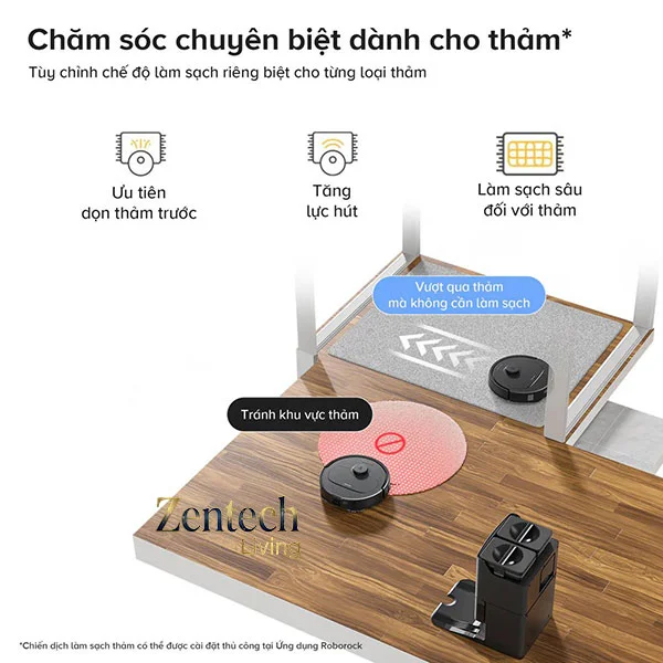 Robot hút bụi lau nhà Roborock Qrevo S Pro 14