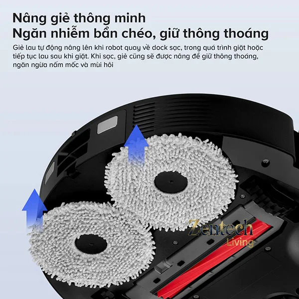 Robot hút bụi lau nhà Roborock Qrevo S Pro 6