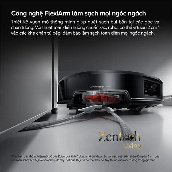 Robot hút bụi lau nhà Roborock Saros 20 Sonic 9