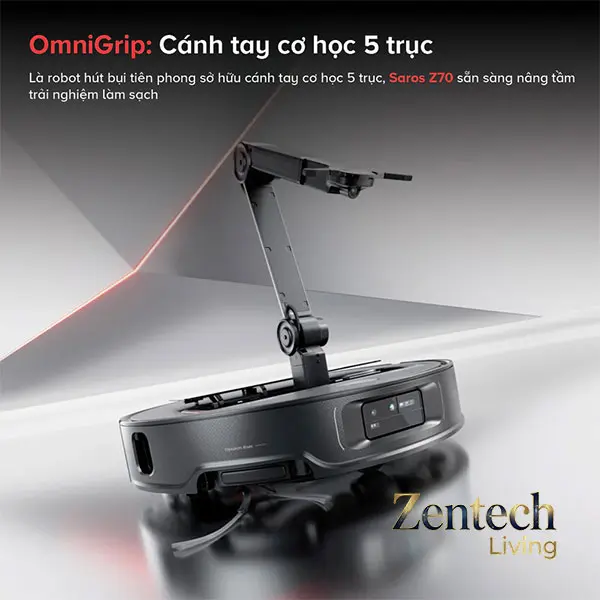 Robot hút bụi lau nhà Roborock Saros Z70 17