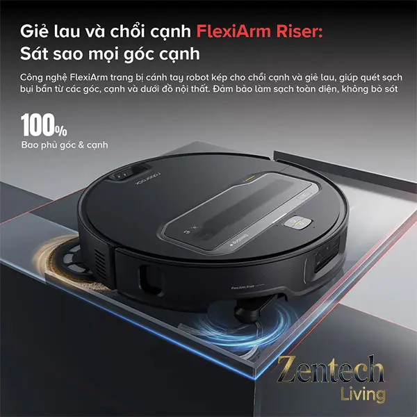 Robot hút bụi lau nhà Roborock Saros Z70 6