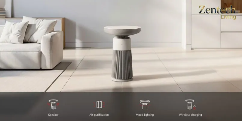 Máy lọc không khí kết hợp loa bluetooth LG PuriCare™ Aerospeaker AS20GSHU0