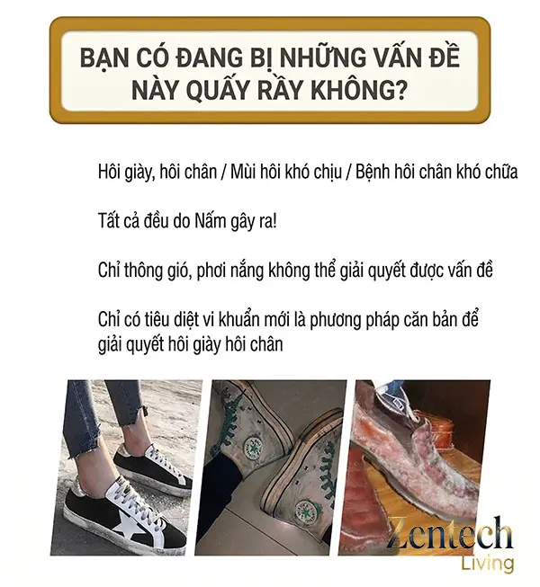 Tủ giày khử mùi ZT05 hình vuông 55