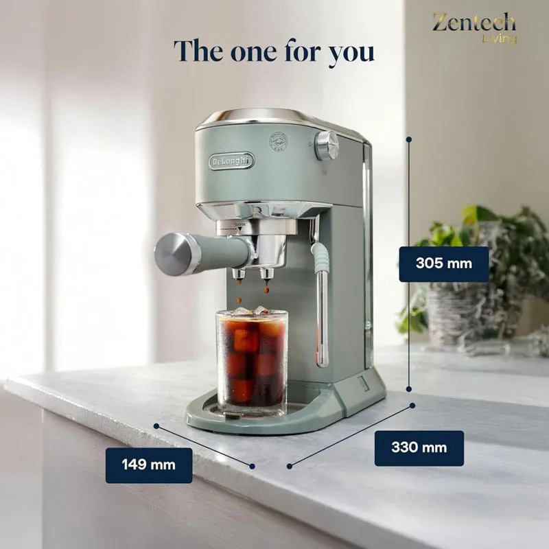 máy pha cà phê Espresso DeLonghi Dedica Duo EC890.M