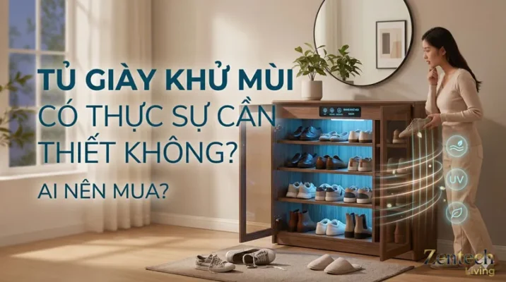 Tủ giày khử mùi có thực sự cần thiết không? Ai nên mua?