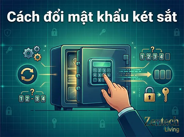 cách đổi mật khẩu két sắt 2