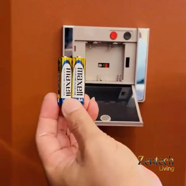 cách mở két sắt khi hết pin