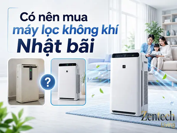 Có nên mua máy lọc không khí Nhật bãi không?
