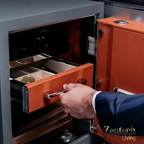 đồng xu hoa mai trong két sắt