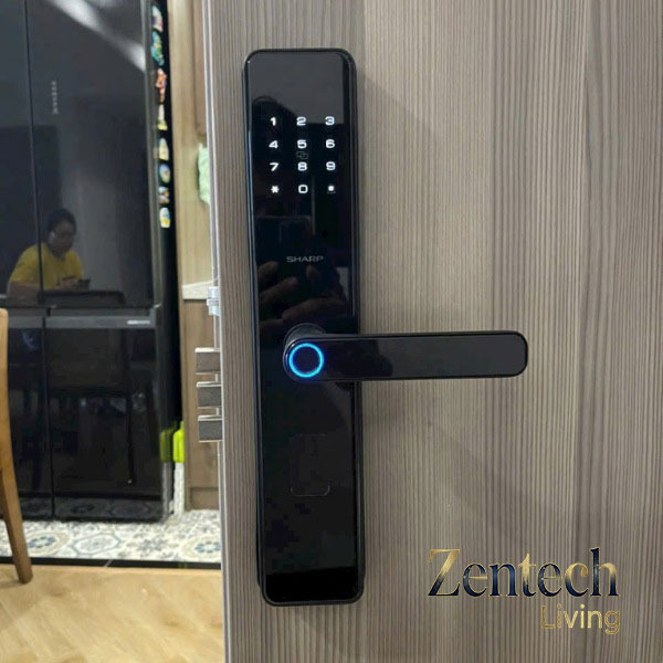 khóa cửa thông minh sharp