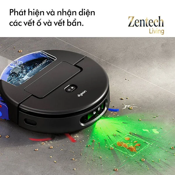 Robot hút bụi lau nhà Dyson Spot+Scrub™ Ai 8