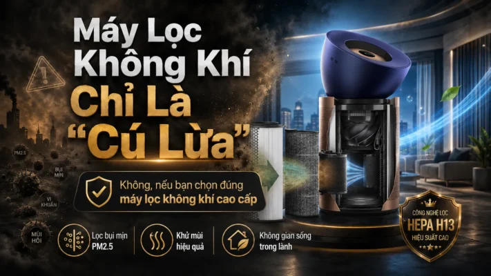 Máy lọc không khí chỉ là “Cú Lừa”?