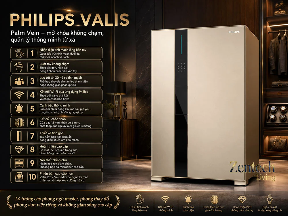 Két sắt Philips Valis 2
