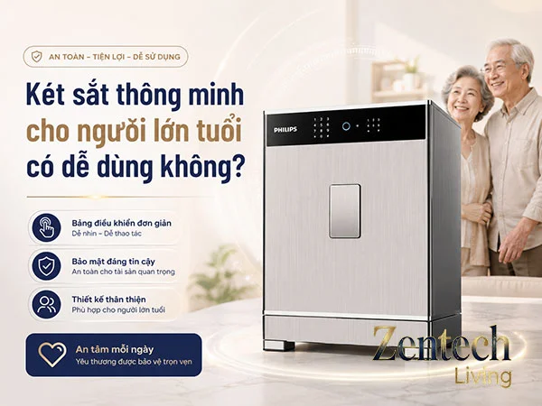 Két sắt thông minh cho người lớn tuổi có dễ dùng không?