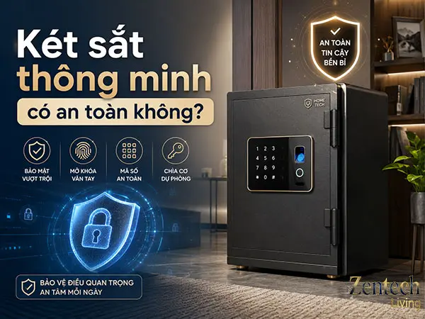 két sắt thông minh có an toàn không