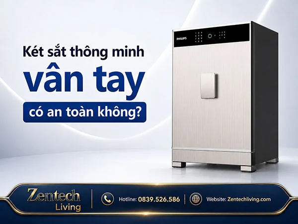 Két sắt thông minh vân tay có an toàn không?