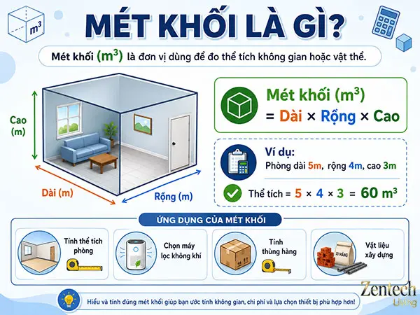 mét khối là gì