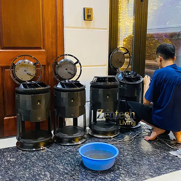 zentech living vệ sinh máy lọc không khí