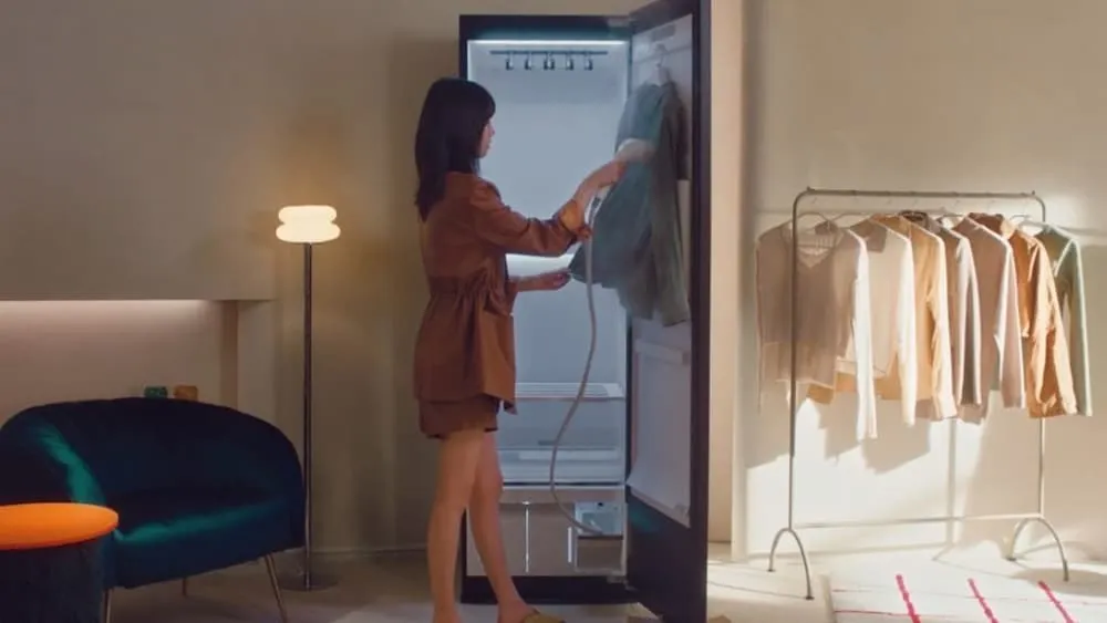 Hướng dẫn sử dụng bàn là hơi trên LG Styler SC5GMR80H