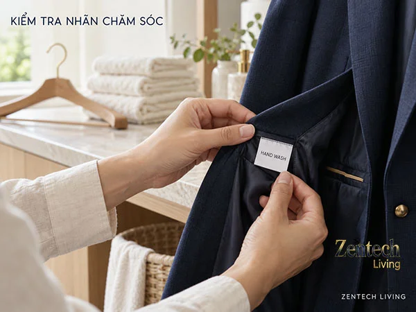 Cách giặt vest tại nhà đúng cách, hạn chế mất phom 5